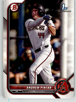 2022 Bowman Draft #BD-138 Andrew Pintar