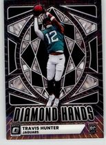 2025 Donruss Optic Diamond Hands #1 Travis Hunter