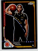 2025 Topps Chrome McDonalds All American #18 Deniya Prawl