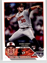 2023 Topps Update #US35 Grayson Rodriguez