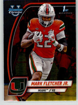 2024 Bowman Chrome University #126 Mark Fletcher Jr.