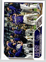 2023 Topps Base Set Series 2 #445 Colorado Rockies