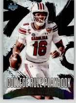 2025 Bowman Chrome University College Rule Playbook #CRP-3 Lanorris Sellers