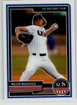 2023 Panini USA Baseball Stars & Stripes (Optichrome) #4 Mason Brassfield