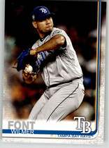 2019 Topps Base Set Series 2 #429 Wilmer Font