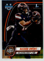 2024 Bowman Chrome University #151 Rashod Owens