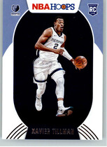 2020 Panini NBA Hoops #221 Xavier Tillman