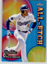 2024 Topps Chrome Update All-Etch #CAEU-4 Freddie Freeman