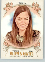 2021 Topps Allen & Ginter #206 Sarah Spain