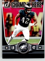 2025 Donruss Champ is Here #18 Oren Burks