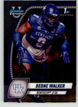 2024 Bowman Chrome University #57 Deone Walker