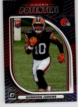 2025 Donruss Optic Hidden Potential #7 Quinshon Judkins