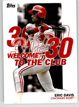 2023 Topps Welcome to the Club #WC-6 Eric Davis