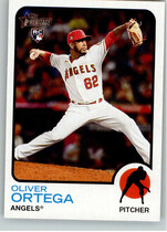 2022 Topps Heritage High Number #714 Oliver Ortega