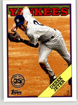 2023 Topps Update 1988 Topps #88US-35 Derek Jeter