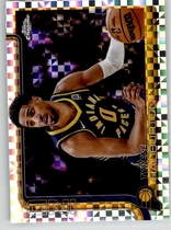 2025 Topps Chrome X-Fractor #3 Tyrese Haliburton