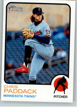 2022 Topps Heritage High Number #583 Chris Paddack