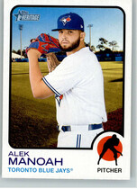 2022 Topps Heritage High Number #710 Alek Manoah