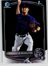 2025 Bowman Chrome Draft #BDC-78 Jb Middleton