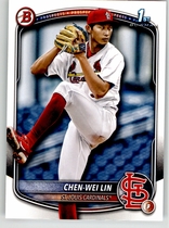 2025 Bowman Prospects #BP-141 Chen-Wei Lin