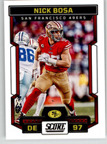 2023 Score Base Set #176 Nick Bosa