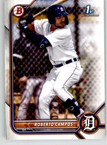 2022 Bowman Prospects #BP-14 Roberto Campos