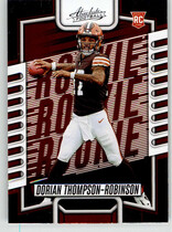 2023 Panini Absolute (Retail) #140 Dorian Thompson-Robinson