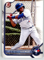 2022 Bowman Draft #BD-89 Luis Meza