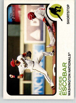 2022 Topps Heritage #308 Alcides Escobar