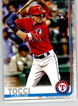 2019 Topps Base Set Series 2 #649 Carlos Tocci