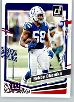 2023 Donruss Base Set #124 Bobby Okereke