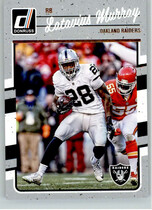 2016 Donruss Base Set #218 Latavius Murray