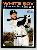 2020 Topps Heritage #372 Yolmer Sanchez