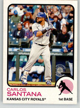 2022 Topps Heritage #191 Carlos Santana