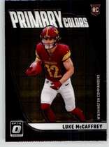 2024 Donruss Optic Rookie Primary Colors #15 Luke Mccaffrey