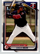 2024 Bowman Prospects #BP-120 Carlos Silva
