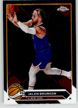 2023 Topps Chrome #11 Jalen Brunson