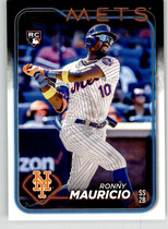 2024 Topps Base Set #224 Ronny Mauricio