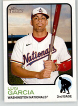 2022 Topps Heritage High Number #703 Luis Garcia