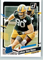 2023 Donruss Base Set #336 Lukas Van Ness