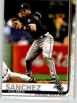 2019 Topps Base Set #308 Yolmer Sanchez