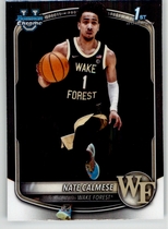 2025 Bowman Chrome Prospects #BCP-92 Nate Calmese