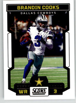 2023 Score Base Set #3 Brandin Cooks