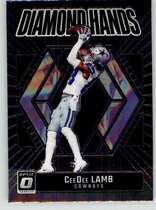 2024 Donruss Optic Diamond Hands #7 Ceedee Lamb