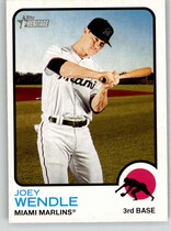 2022 Topps Heritage #198 Joey Wendle