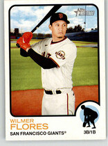 2022 Topps Heritage #129 Wilmer Flores