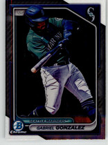 2024 Bowman Chrome Prospects #BCP-35 Gabriel Gonzalez