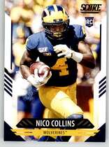 2021 Score Base Set #335 Nico Collins