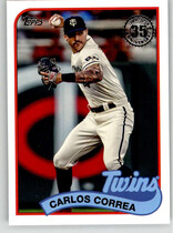 2024 Topps 1989 Topps #89B-41 Carlos Correa