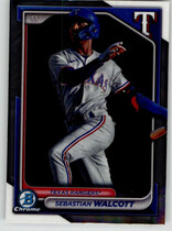 2024 Bowman Chrome Prospects #BCP-81 Sebastian Walcott